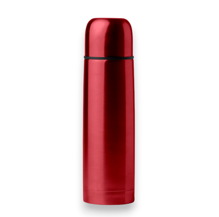 Doppelwandige Thermosflasche aus Edelstahl