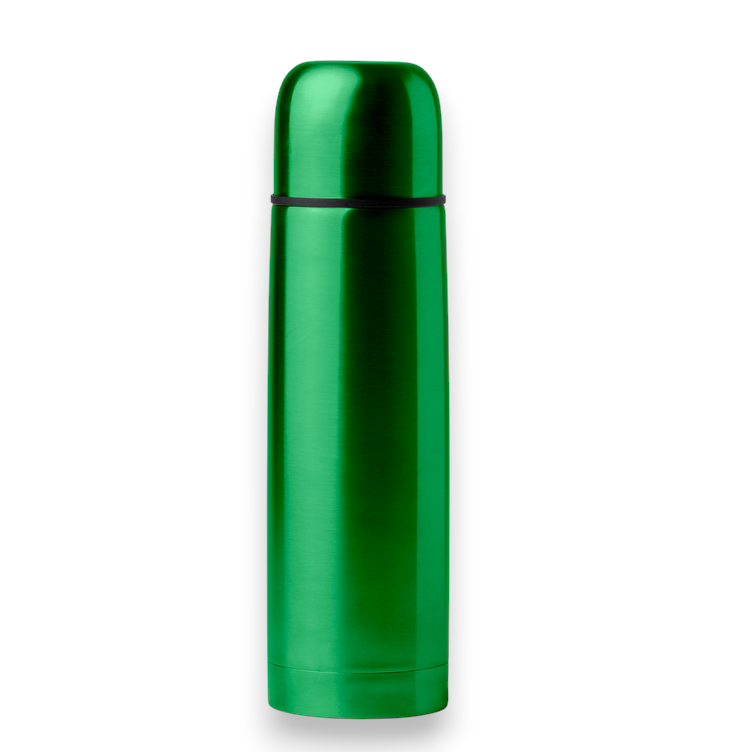 Doppelwandige Thermosflasche aus Edelstahl