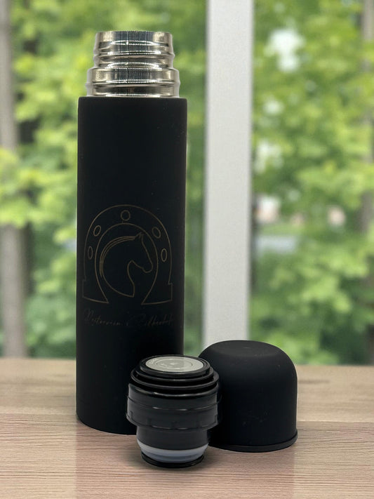 Doppelwandige Thermosflasche aus Edelstahl