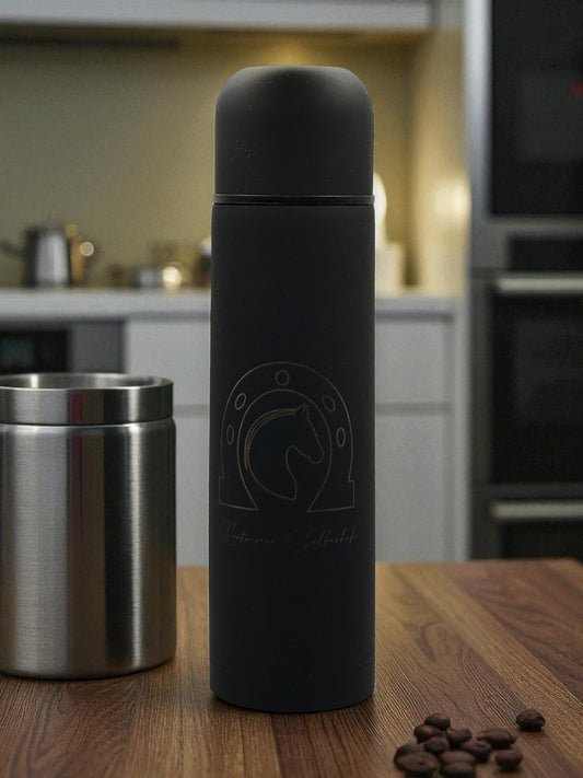 Doppelwandige Thermosflasche aus Edelstahl